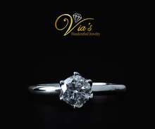 Load image into Gallery viewer, Hosea Solitaire Engagement Ring