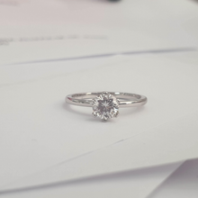 Load image into Gallery viewer, Hosea Solitaire Engagement Ring