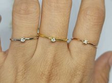 Load image into Gallery viewer, Daisy Dainty Engagement Ring