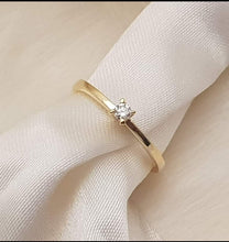 Load image into Gallery viewer, Dahlia Dainty Engagement Ring