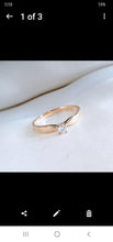Load image into Gallery viewer, Jelly Solitaire Engagement Ring