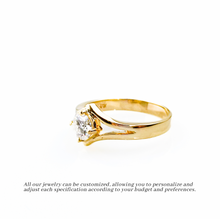 Load image into Gallery viewer, Rome Solitaire Engagement Ring