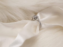 Load image into Gallery viewer, Becca Halo Engagement Ring