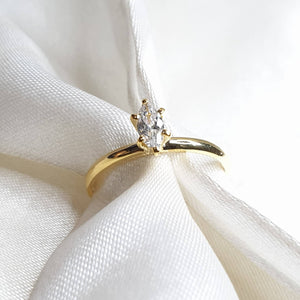 Moses Solitaire Engagement Ring