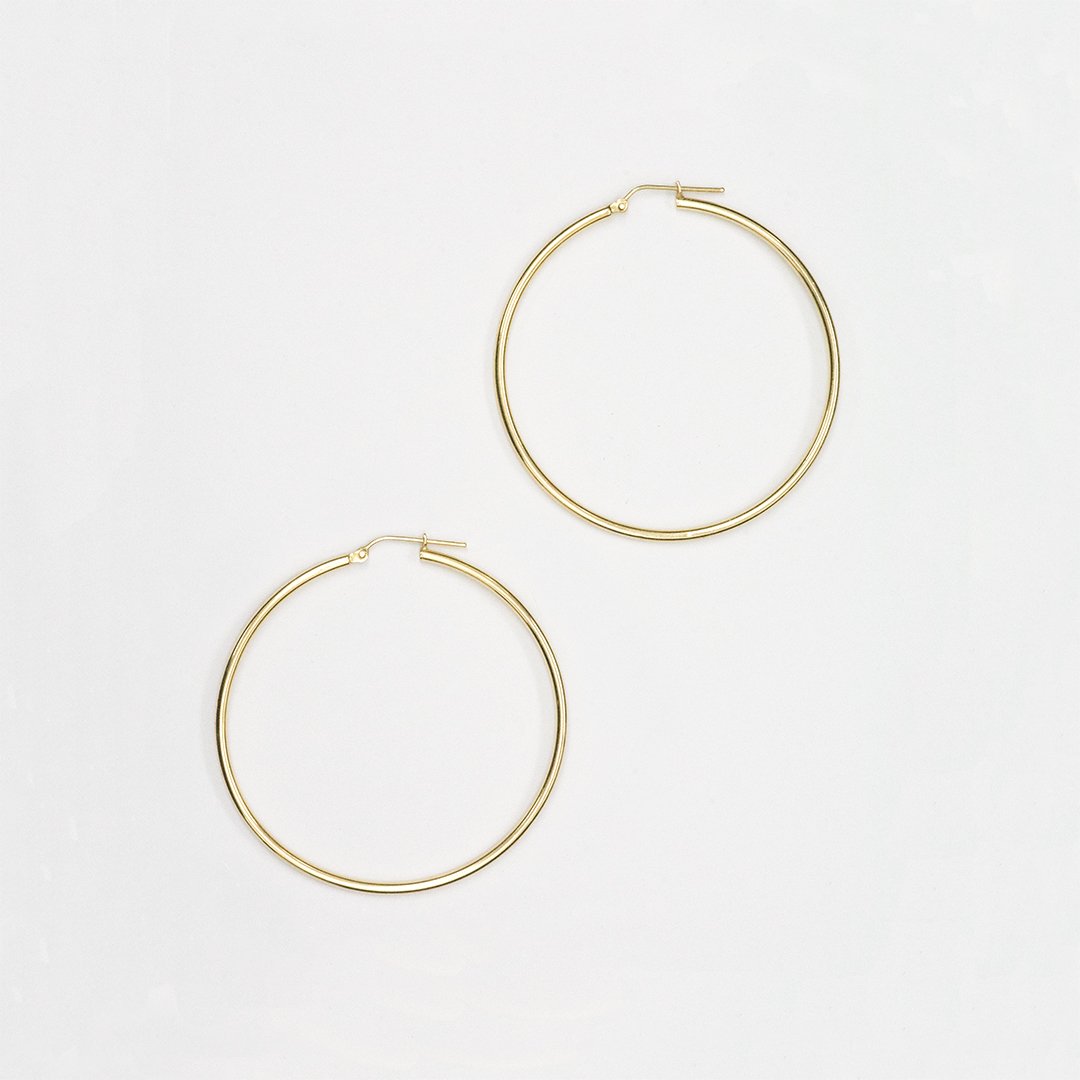 Nitten Hoop Earrings