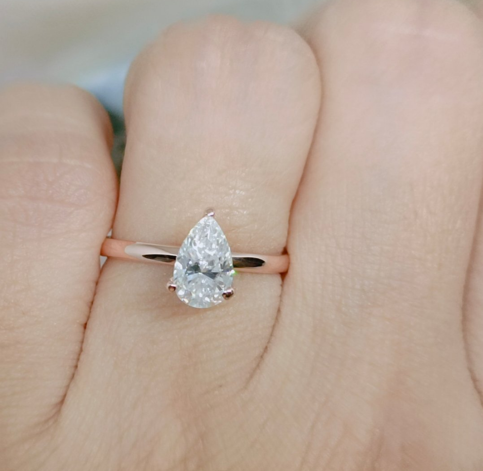Perena Solitaire Engagement Ring