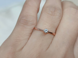 Sassy Dainty Engagement Ring