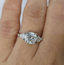 Load image into Gallery viewer, .50carat Cushion Cut Natural Diamond K color