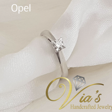 Load image into Gallery viewer, Opel Solitaire Engagement Ring