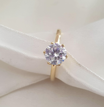 Load image into Gallery viewer, Hosea Solitaire Engagement Ring