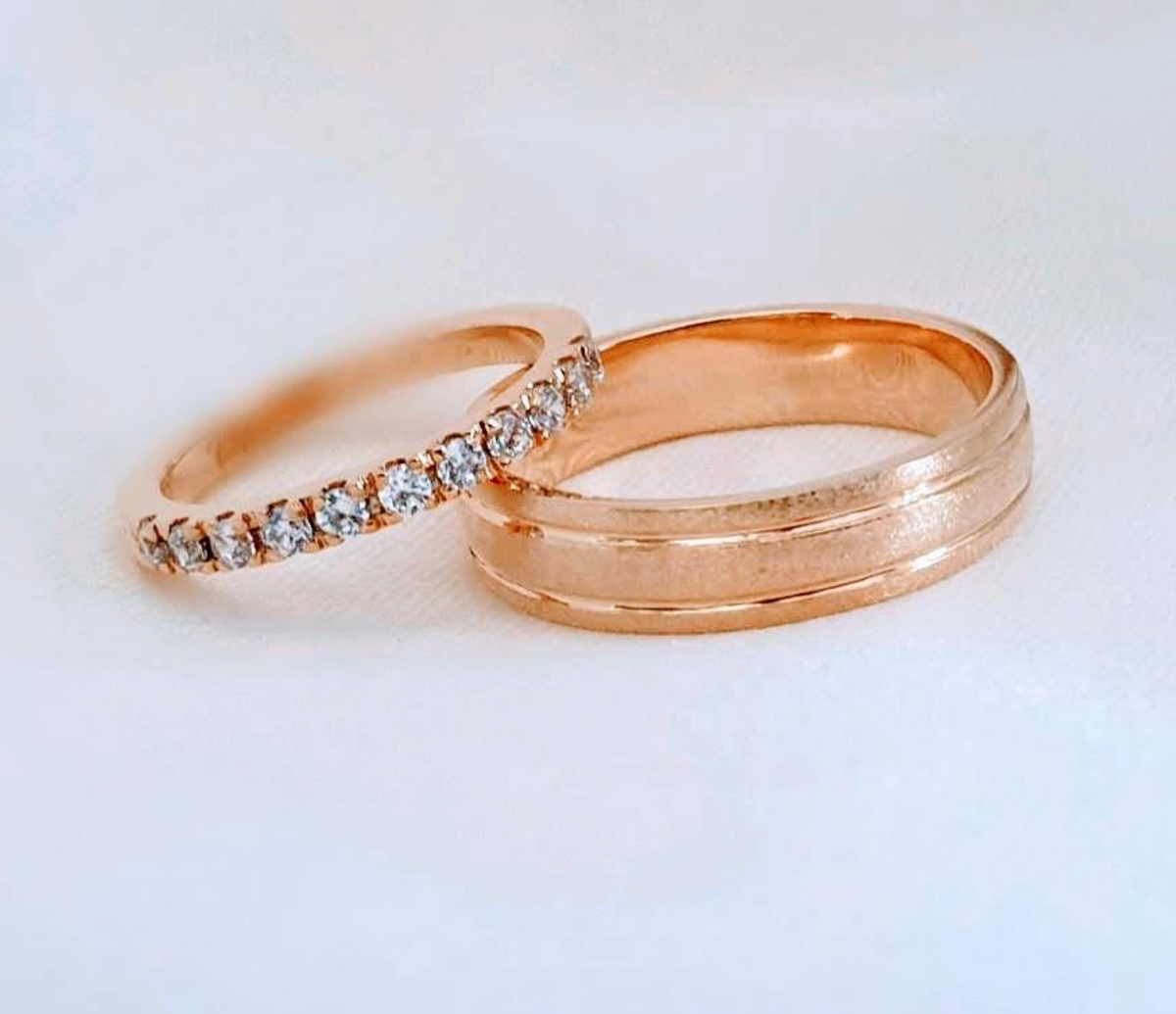 Alora Wedding Ring WS – Via's Handcrafted Jewels