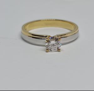Edith Solitaire Engagement Ring
