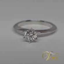Load image into Gallery viewer, Vanny Solitaire Engagement Ring